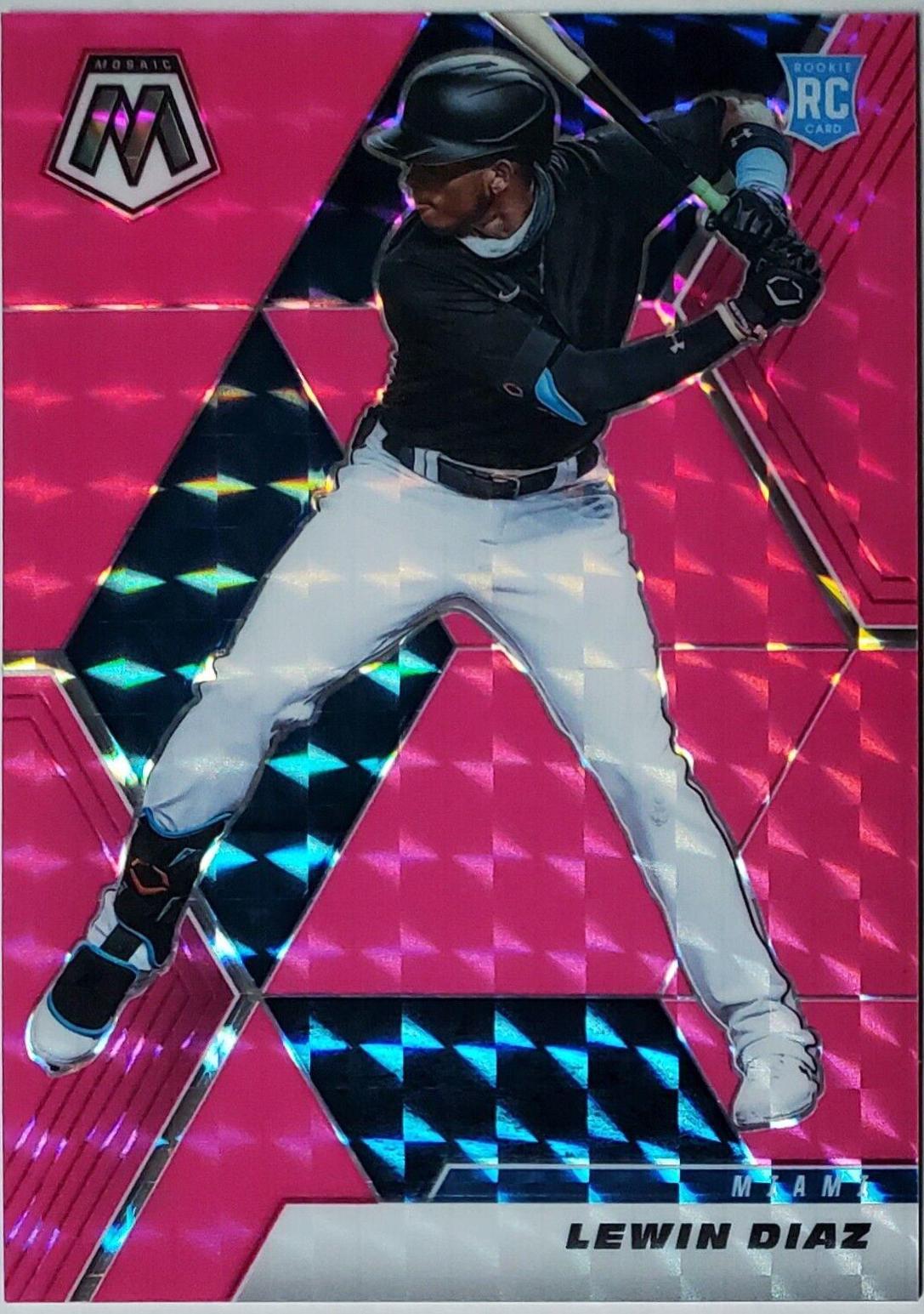 Lewin Diaz [Pink Fluorescent Mosaic] #217