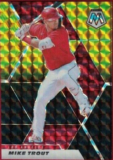 Mike Trout [Choice Black Gold Mosaic] #103