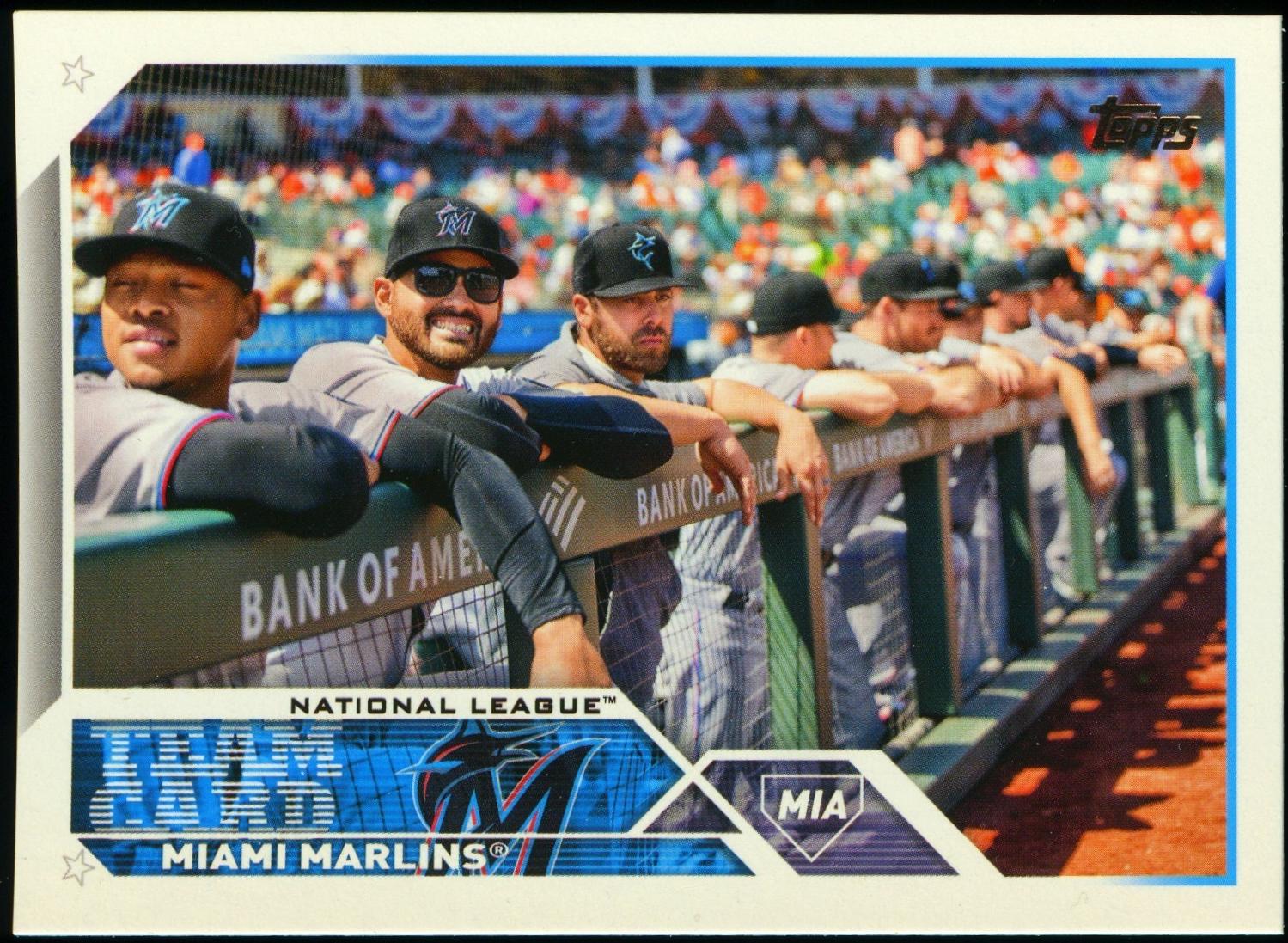 Miami Marlins [Golden Mirror SSP Variation] #473