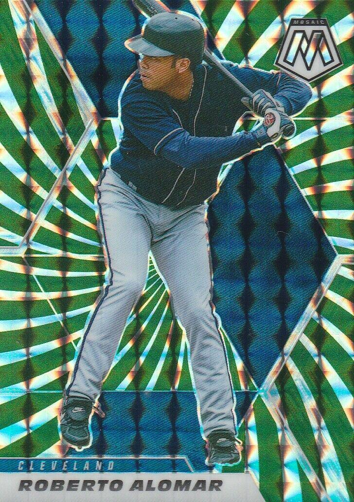 Roberto Alomar [Green Swirl Mosaic] #5