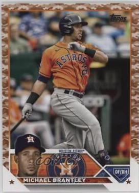 Michael Brantley [Memorial Day Camo] #628