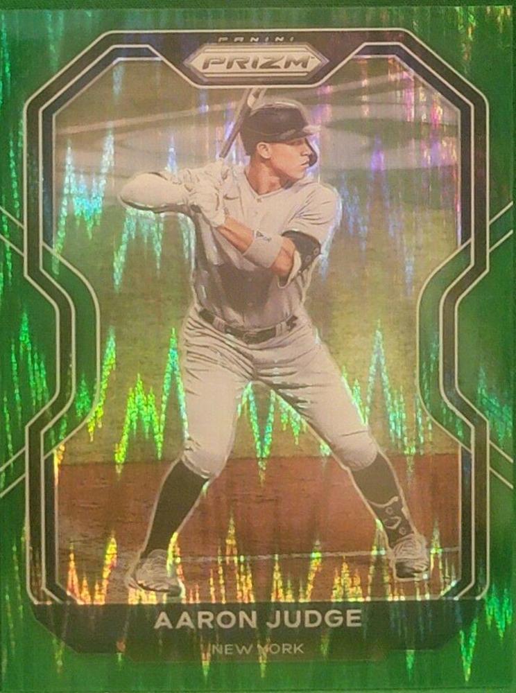 Aaron Judge [Forest Green Flash Prizm] #212