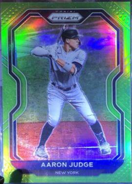 Aaron Judge [Lime Green Prizm] #212