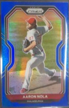 Aaron Nola [Blue Prizm] #147