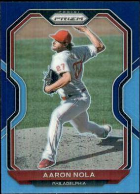 Aaron Nola [Navy Blue Carolina Blue] #147