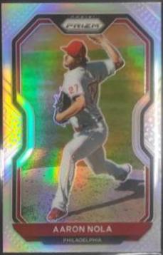 Aaron Nola [Silver Prizm] #147