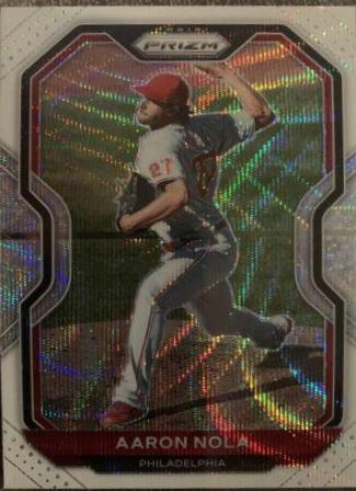 Aaron Nola [White Wave Prizm] #147