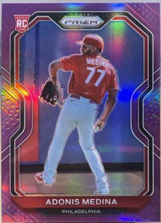 Adonis Medina [Purple Prizm] #56
