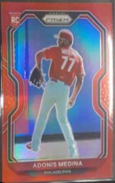 Adonis Medina [Red Prizm] #56