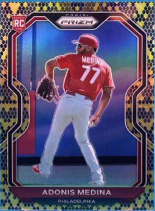 Adonis Medina [Snake Skin Prizm] #56