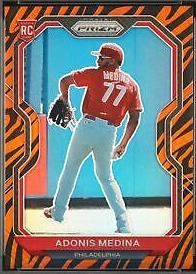 Adonis Medina [Tiger Stripes Prizm] #56