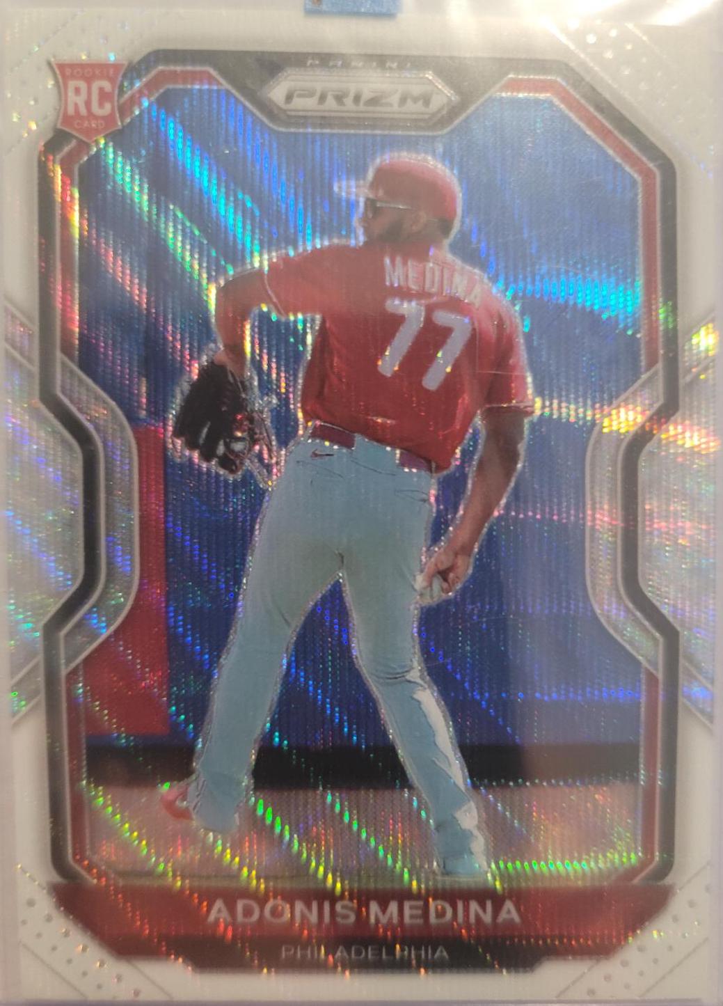 Adonis Medina [White Wave Prizm] #56