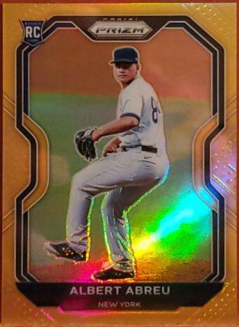 Albert Abreu [Neon Orange Prizm] #193