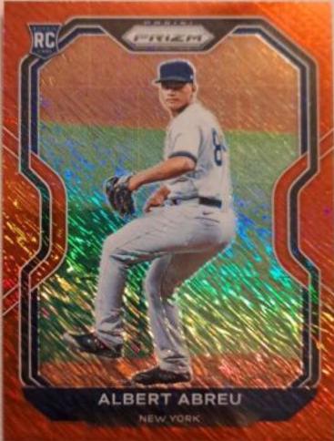 Albert Abreu [Red Shimmer Prizm] #193