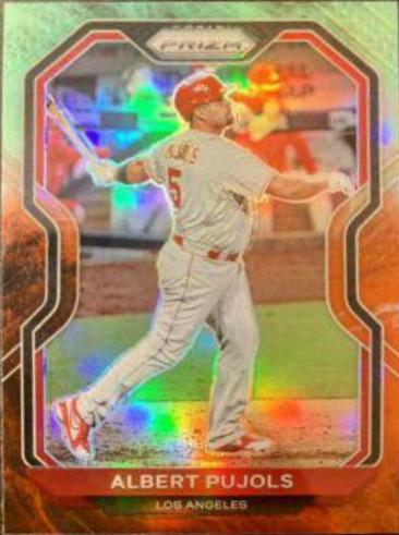 Albert Pujols [Cosmic Haze Prizm] #21