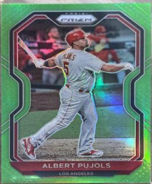 Albert Pujols [Lime Green Prizm] #21