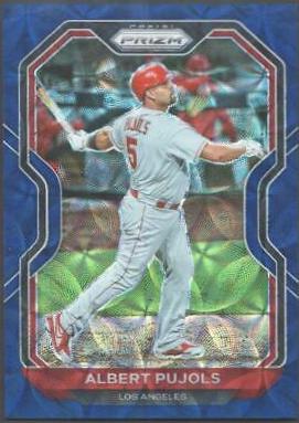 Albert Pujols [Navy Blue Kaleidoscope Prizm] #21