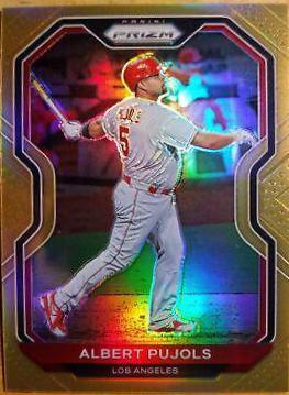 Albert Pujols [Neon Orange Prizm] #21