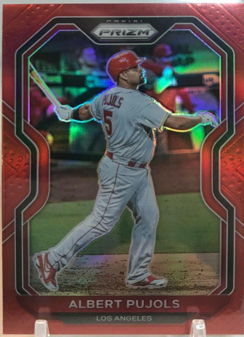 Albert Pujols [Red Prizm] #21
