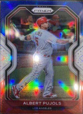 Albert Pujols [Red, White, and Blue Prizm] #21