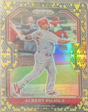 Albert Pujols [Snake Skin Prizm] #21