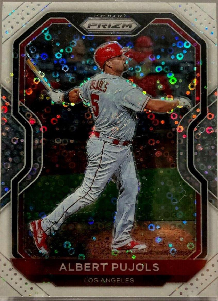 Albert Pujols [White Donut Circles Prizm] #21
