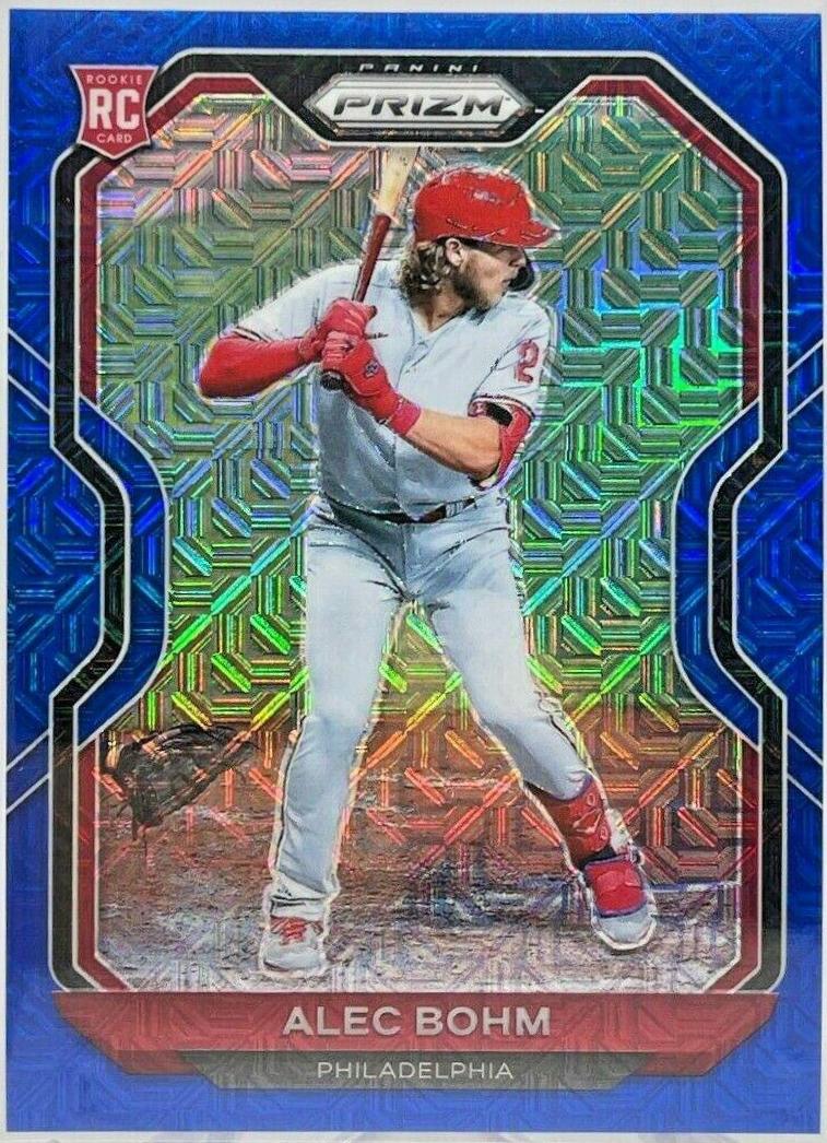Alec Bohm [Blue Mojo Prizm] #140