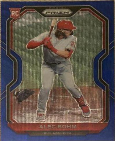 Alec Bohm [Blue Wave Prizm] #140