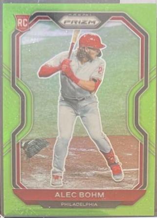 Alec Bohm [Lime Green Prizm] #140