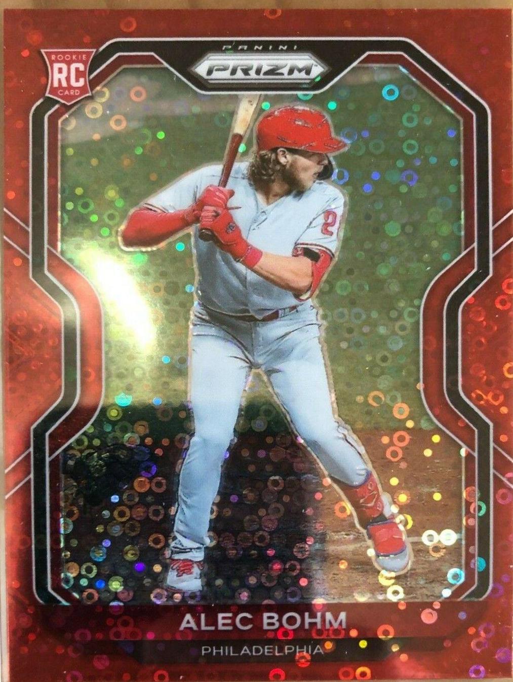 Alec Bohm [Red Donut Circles Prizm] #140