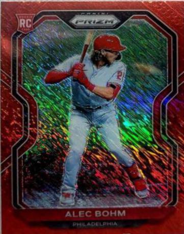 Alec Bohm [Red Shimmer Prizm] #140
