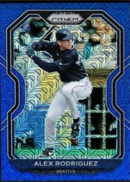 Alex Rodriguez [Blue Mojo Prizm] #195