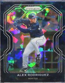 Alex Rodriguez [Navy Blue Cracked Ice Prizm] #195