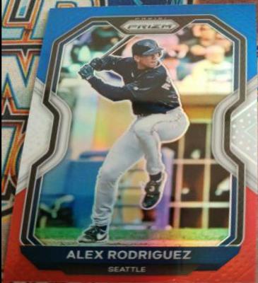 Alex Rodriguez [Red, White, and Blue Prizm] #195