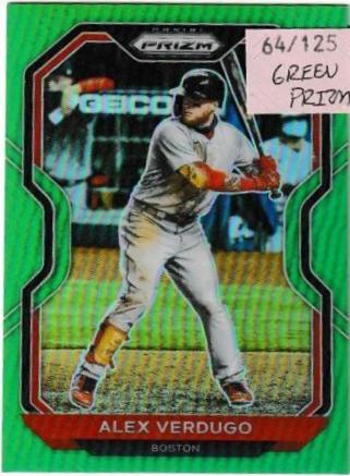 Alex Verdugo [Lime Green Prizm] #11