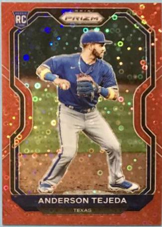 Anderson Tejeda [Red Donut Circles Prizm] #9