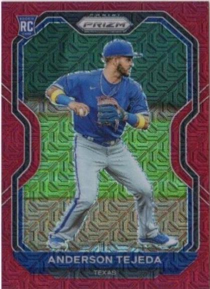 Anderson Tejeda [Red Mojo Prizm] #9