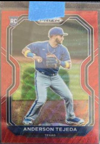Anderson Tejeda [Red Wave Prizm] #9