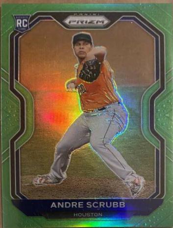 Andre Scrubb [Lime Green Prizm] #54