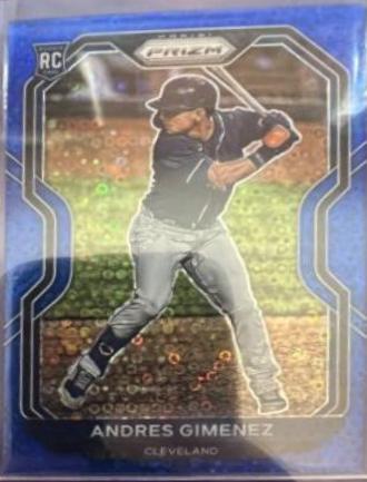 Andres Gimenez [Blue Mojo Prizm] #120