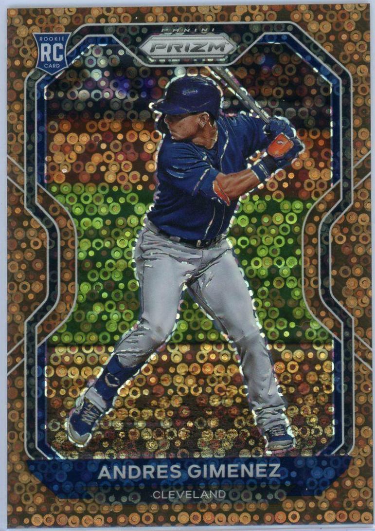 Andres Gimenez [Bronze Donut Circles Prizm] #120
