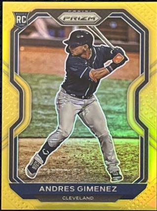 Andres Gimenez [Gold Prizm] #120