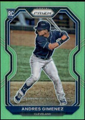 Andres Gimenez [Lime Green Prizm] #120
