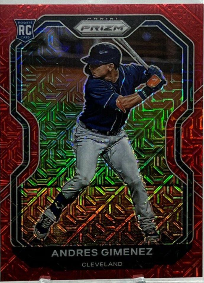Andres Gimenez [Red Mojo Prizm] #120