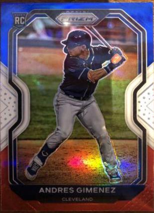 Andres Gimenez [Red, White, and Blue Prizm] #120