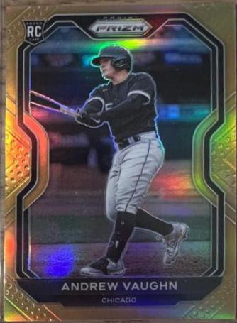 Andrew Vaughn [Neon Orange Prizm] #48