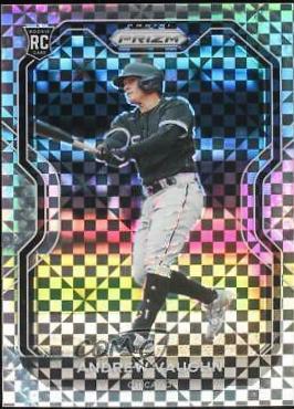 Andrew Vaughn [Power Plaid Prizm] #48