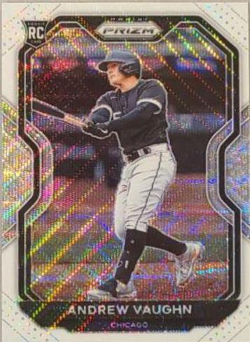 Andrew Vaughn [White Wave Prizm] #48