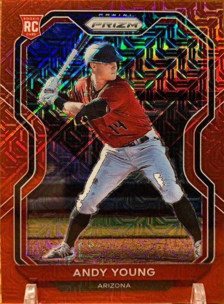 Andy Young [Red Mojo Prizm] #61