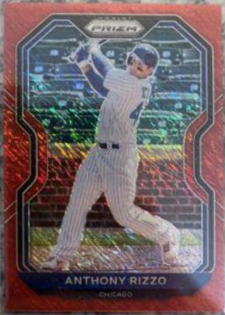 Anthony Rizzo [Red Shimmer Prizm] #28